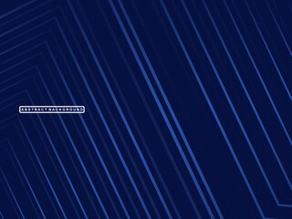 Premium background design with diagonal dark blue stripes pattern. Vector horizontal template for digital luxury business banner, contemporary formal invitation, luxury voucher, gift certificate.