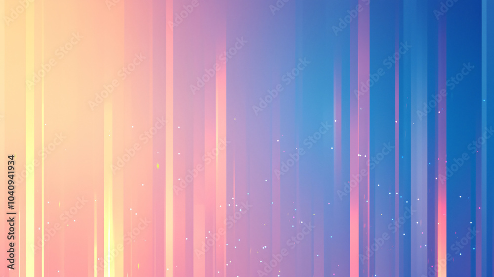Poster an ethereal gradient features soft pastel colors blending into one another, creating a dreamy backgr