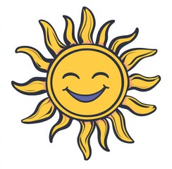 Outdoor logo featuring a laughing sun icon in PNG format.
