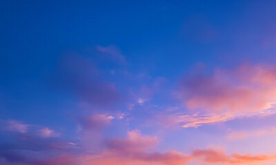 Obraz premium natural beautiful festive sky background