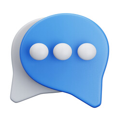 Bubble Chat 3d icon