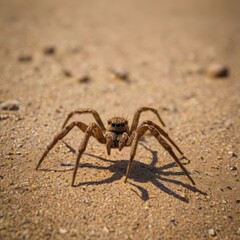 spider on the beach