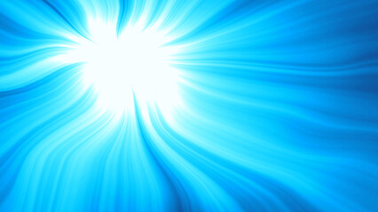 Obraz premium Shining Blue Lights Dazzlingly Bright, Amazing and Luxury Lights, Widescreen 4K Resolution