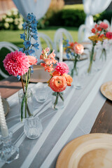Backyard Tent + Table for an intimate event