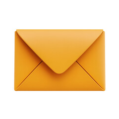 Golden Envelope: A Vibrant and Minimalist Icon