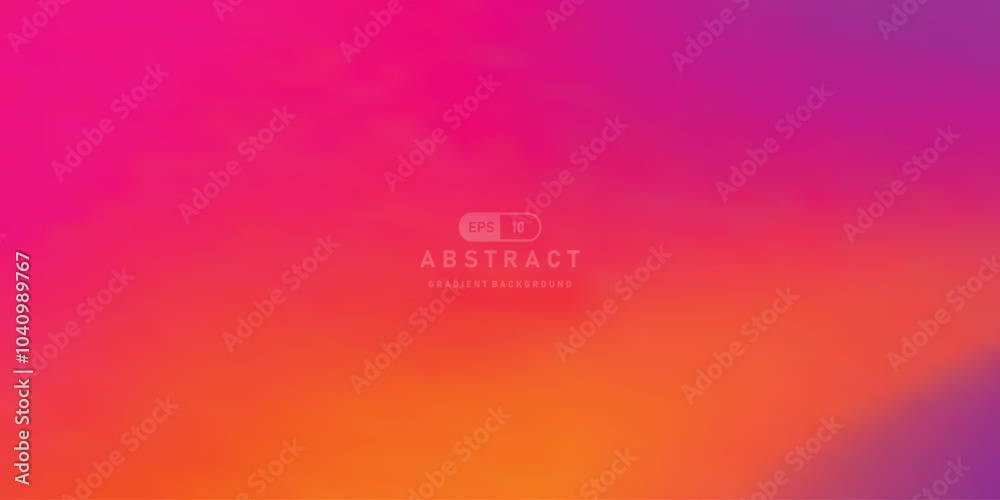 Aufkleber vibrant abstract gradient background featuring blend of pink, purple, and orange hues, creating visu