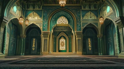 Interior of the Grand Mosque