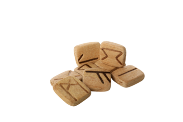 PNG, runes and other magical accessories, isolated on white background.