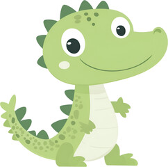 Obraz premium Alligator character