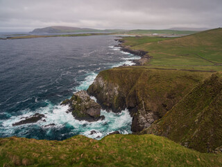 Cliffs at Sumburgh Head Shetland