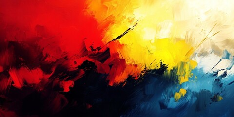 Artistic interpretation of Jesus' teachings through modern expression and color.