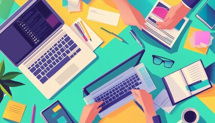 Highlighting collaboration among creators to spark innovative ideas.