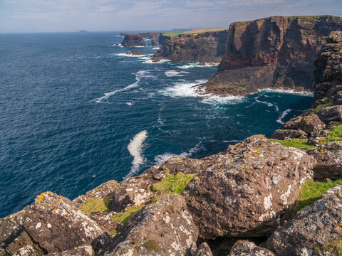 Cliffs at Eshaness Shetland