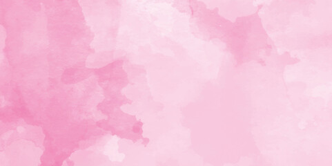 Pastel pink abstract painted watercolor aquarelle paper template design,Grunge background frame Soft pink watercolor background,pink paper texture perfect for wallpaper, cover, card and cover,