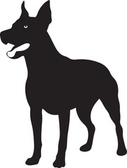 DOG VECTOR, DOG ICONS, DOG ILLUSTRATION