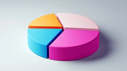 Icon set featuring a pie chart with 29 distinct segments.