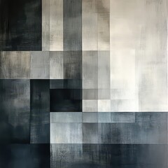 Obraz premium Abstract Grey Squares
