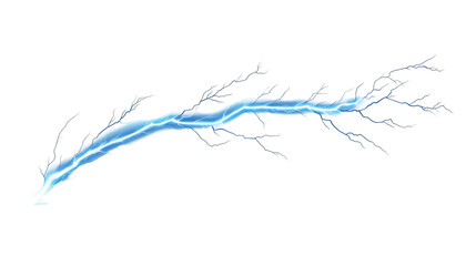 Obraz premium A striking image of a blue electric arc against a black background, showcasing the dynamic flow of electricity.