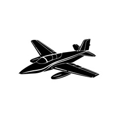 Airplane  icon vector illustration 