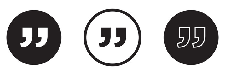 quote mark icon quotes marks icons