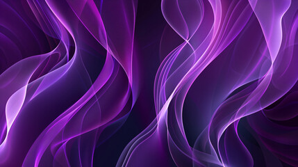 Obraz premium Abstract purple wave pattern, purple abstract background, creative illustration for wallpaper, banner, web, cover, and poster.