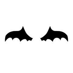 Black Bat Wings 
