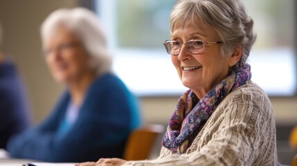 Educational programs tailored to retirees, fostering lifelong learning and social connection in retirement.