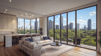 Luxury Apartment Condo Interior Atlanta