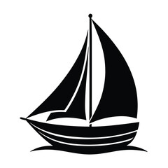 Sailing Boat Vector Illustration - Nautical Clipart & Maritime Art for Sea