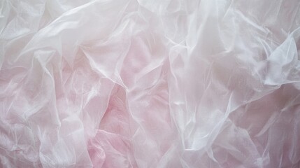 Fototapeta premium Soft and textured pink white tissue paper background for design delicate