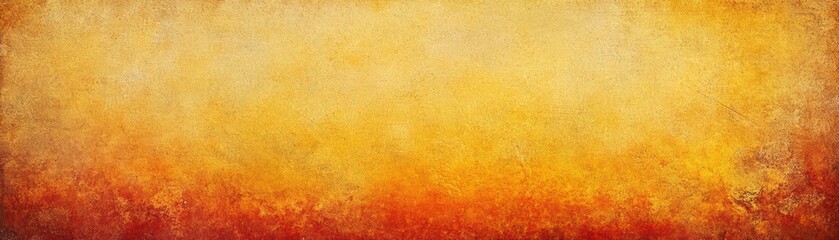 Fototapeta premium Warm Yellow and Red Grunge Texture Background Vintage Retro Distressed Abstract Design