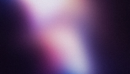 Pink purple blue grainy background, dark wave color flow abstract noise texture poster, banner header cover backdrop design