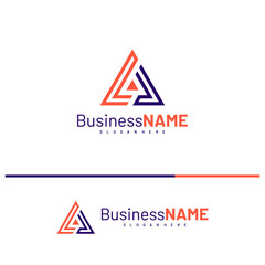 Initial LC logo design vector illustration, Creative letter LC logo concepts