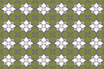 Ikat is abstract ethnic art with a seamless pattern in tribal, folk embroidery, and Mexican style. It is an Aztec geometric art ornament print designed for carpets, wallpaper, fabric, and clothing.