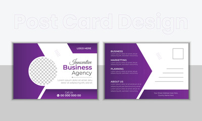 Business Post Card Design 