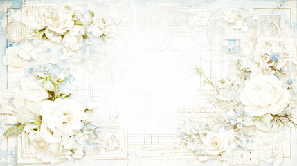 background with flowers