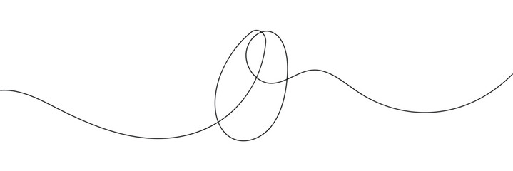 Obraz premium Easter egg line art style vector. Easter Eggs outline, line art. Vector isolated hand drawn illustration in eps 10.