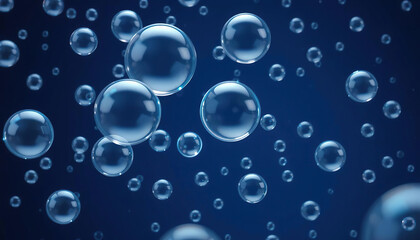 Air Filled with Floating Small Bubbles