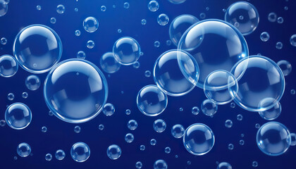 Air Filled with Floating Small Bubbles