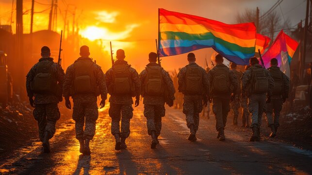LGBTQ in the military, advocating for equality and representation within armed forces