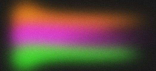 Colorful modern gradient texture with vintage vibes. Vibrant abstract background featuring green, orange, and purple blend. Trendy design for digital projects