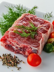 Meat and Vegetables Plate