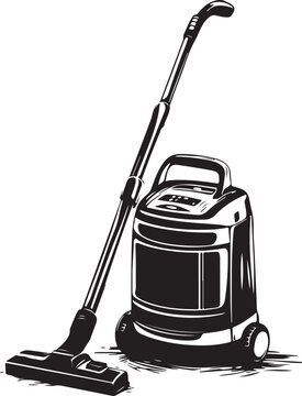 recommend clip art: vacuum cleaner isolated on white