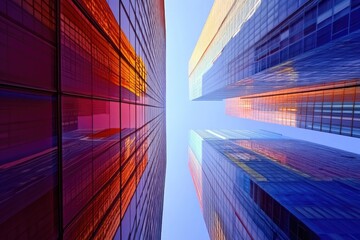 Cityscape from Ground Level