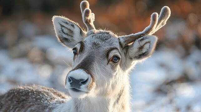 Playful Reindeer