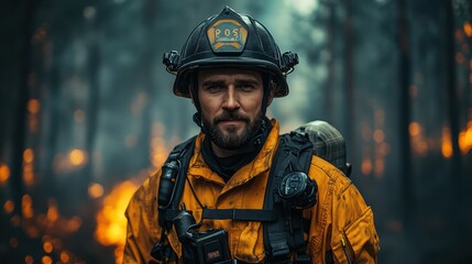 Obraz premium Self-care for first responders, providing techniques to maintain mental health and emotional resilience