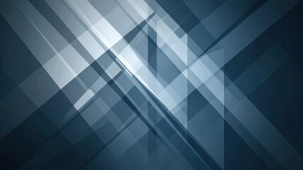 Obraz premium Abstract Blue Geometric Shapes Background Design