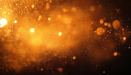 Abstract background featuring a vibrant orange glow effect against a dark backdrop with a grainy texture