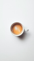 Fototapeta premium Cup of espresso on a white background 