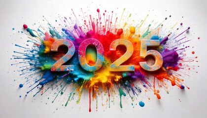 happy new year 2025 - 2025 lettering